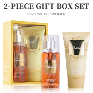 Vanilla Body Mist & Lotion Gift Set for Women â 3 fl.oz Each - Dazzling Beauty Solution