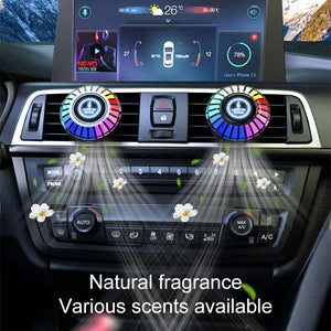 Vehicle Rhythm Fragrance LED Lamp – Sound-Controlled Ambient Light with App & Perfume - Dazzling Beauty Solution