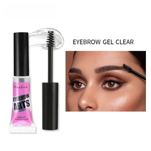 Long-Lasting Waterproof Eyebrow Gel – Clear Brow Setter with Spiral Brush - Dazzling Beauty Solution