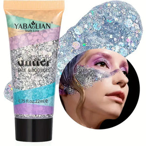 Mermaid Sequin Body Glitter Gel - Dazzling Beauty Solution
