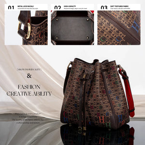 2024 Women's Drawstring Bucket Bag - Dazzling Beauty Solution