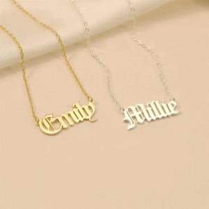 Personalized Stainless Steel Name Necklace – Custom Jewelry - Dazzling Beauty Solution