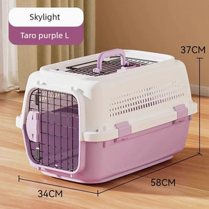 Portable Cat & Dog Flight Case Carrier - Dazzling Beauty Solution