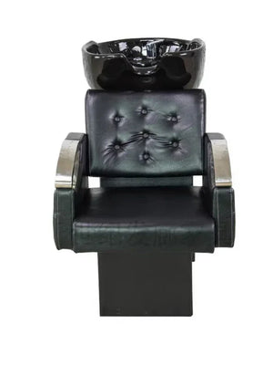Space-Saving Semi Reclining Shampoo Chair - Dazzling Beauty Solution