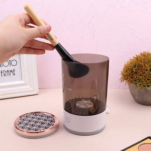 Automatic Makeup Brush Cleaner – Electric Rotating Brush Washer - Dazzling Beauty Solution