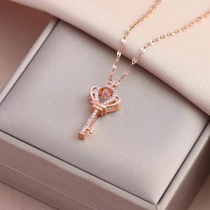 Sweet Sexy Beating Heart Pendant Necklace – Stainless Steel Luxury Jewelry - Dazzling Beauty Solution