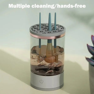 Automatic Makeup Brush Cleaner – Electric Rotating Brush Washer - Dazzling Beauty Solution