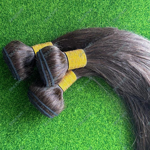 #2 Darkest Brown Peruvian Human Hair Bundles | 32–34 Inch Brazilian Weave Extensions | 1/3/4 PCS | Dazzling Beauty Solution - Dazzling Beauty Solution