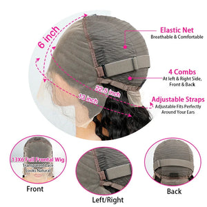 Chocolate Brown Body Wave HD Lace Front Wig – 13x6 Human Hair, 46 Inch - Dazzling Beauty Solution