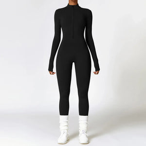 Velvet Yoga Jumpsuit for Women – Soft One-Piece Activewear - Dazzling Beauty Solution