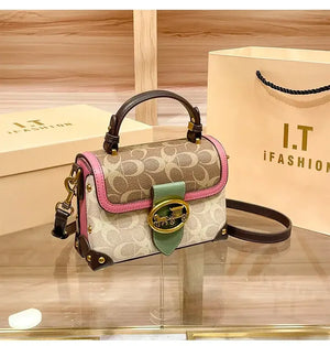 Coach Color Crossbody handBag β Womenβs Portable Box Handbag - Dazzling Beauty Solution
