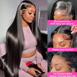 30 Inch Full Lace Human Hair Drawstring Wig - Dazzling Beauty Solution