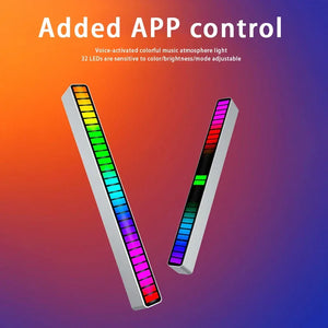 RGB Music Rhythm LED Light – Sound Reactive with App Control - Dazzling Beauty Solution