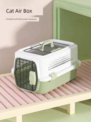 Portable Cat & Dog Flight Case Carrier - Dazzling Beauty Solution