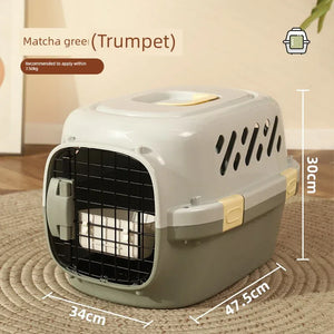 Portable Cat Flight Case & Dog Carrier - Dazzling Beauty Solution