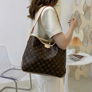 Lui Vintage Floral Shoulder Bag – Large Capacity Crossbody for Women - Dazzling Beauty Solution