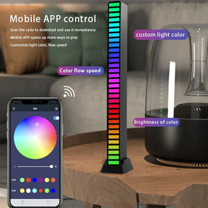 RGB Music Rhythm LED Light – Sound Reactive with App Control - Dazzling Beauty Solution