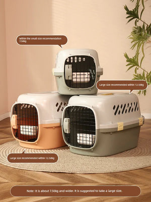 Portable Cat Flight Case & Dog Carrier - Dazzling Beauty Solution