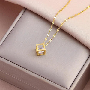 Sweet Sexy Beating Heart Pendant Necklace – Stainless Steel Luxury Jewelry - Dazzling Beauty Solution