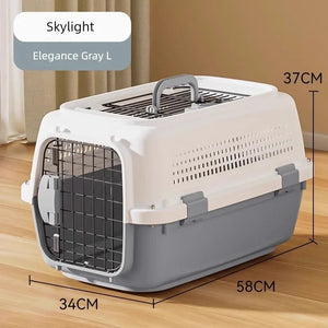 Portable Cat & Dog Flight Case Carrier - Dazzling Beauty Solution