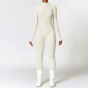 Velvet Yoga Jumpsuit for Women – Soft One-Piece Activewear - Dazzling Beauty Solution