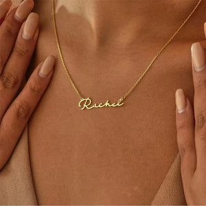 Personalized Stainless Steel Name Necklace – Custom Jewelry - Dazzling Beauty Solution