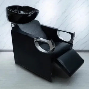 Space-Saving Semi Reclining Shampoo Chair - Dazzling Beauty Solution