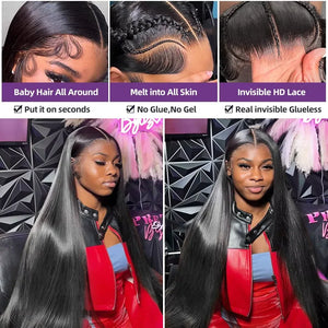 30 Inch Full Lace Human Hair Drawstring Wig - Dazzling Beauty Solution