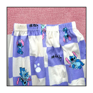 Stitch Angel Pajamas Set – Long Sleeve Top & Cozy Pants for Kids - Dazzling Beauty Solution