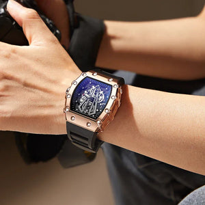 Men's Waterproof Luminous Quartz Sport Watch - Dazzling Beauty Solution
