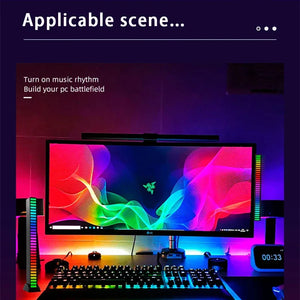 RGB Music Rhythm LED Light – Sound Reactive with App Control - Dazzling Beauty Solution