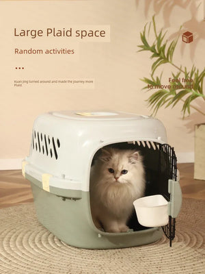 Portable Cat Flight Case & Dog Carrier - Dazzling Beauty Solution