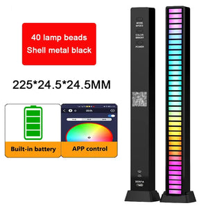 RGB Music Rhythm LED Light – Sound Reactive with App Control - Dazzling Beauty Solution