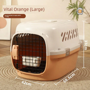 Portable Cat Flight Case & Dog Carrier - Dazzling Beauty Solution