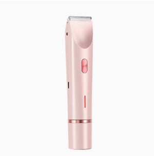 2-in-1 Rechargeable Epilator & Hair Removal Trimmer – Face, Body, Bikini, Legs & Underarms - Dazzling Beauty Solution