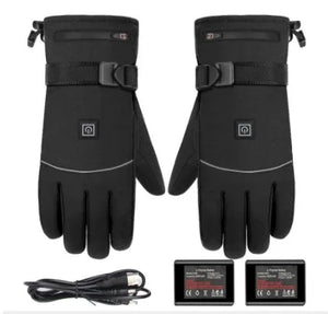 Winter Electric Heated Gloves Motorcycle Touch Screen Gloves - Dazzling Beauty Solution