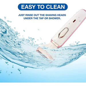 4-in-1 Electric Hair Removal Kit for Women – Bikini, Eyebrow, Nose & Facial Trimmer Set - Dazzling Beauty Solution
