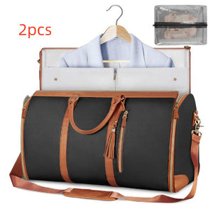 Women’s Large Capacity Travel Duffle Bag – Waterproof Foldable Suit Tote - Dazzling Beauty Solution