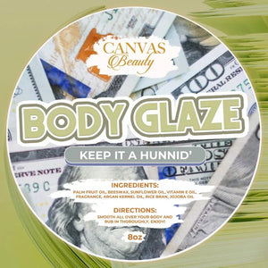 Body Glaze – 8oz | Anti-Aging, Glossy Finish, and Skin-Tightening Cream - Dazzling Beauty Solution