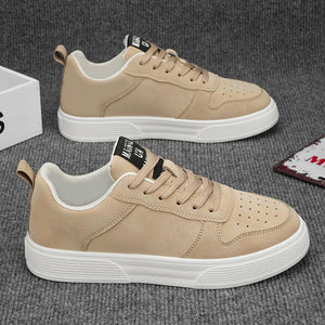 Men’s Casual Lace-Up Sneakers – Round-Toe Walking Shoes - Dazzling Beauty Solution