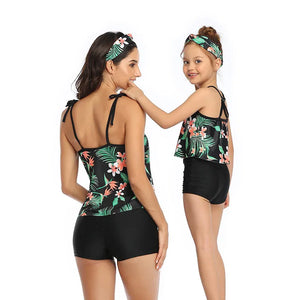 Matching Parent-Child Swimsuit Set β Womenβs & Kidsβ Siz - Dazzling Beauty Solution