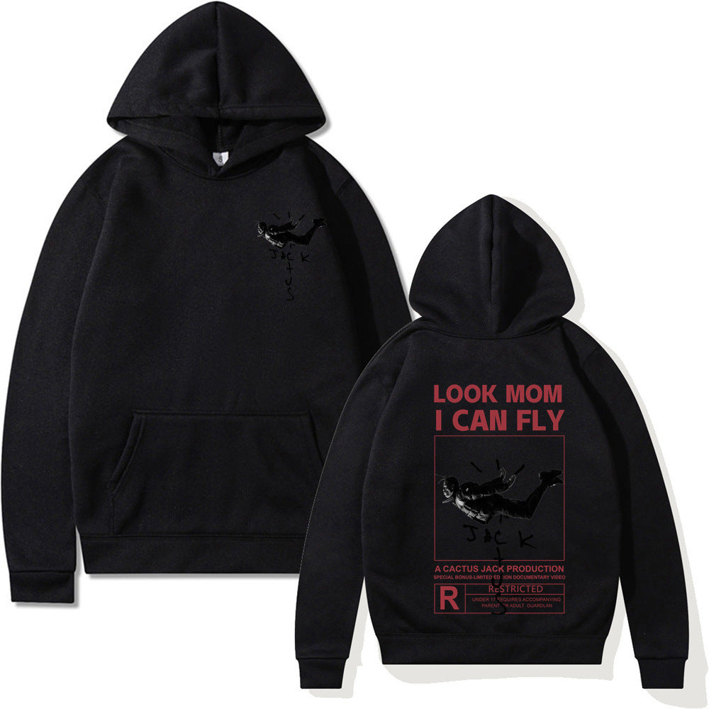 Men’s High Street Loose Print Sweatshirt - Dazzling Beauty Solution