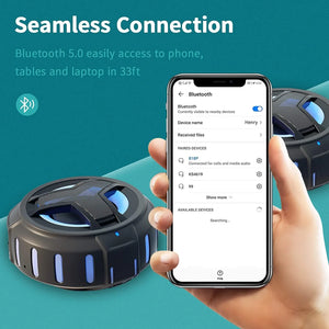 C6 Portable Wireless Bluetooth Speaker Waterproof Suction Cup Outdoor Sport Sound Box Mini Subwoofer Audio TF Mobile Loudspeaker - Dazzling Beauty Solution