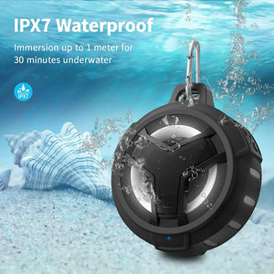 C6 Portable Wireless Bluetooth Speaker Waterproof Suction Cup Outdoor Sport Sound Box Mini Subwoofer Audio TF Mobile Loudspeaker - Dazzling Beauty Solution