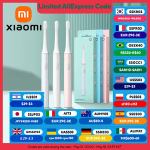 MIJIA T100 Sonic Electric Toothbrush Cordless USB Rechargeable Toothbrushes Waterproof Ultrasonic Automatic Tooth Brush
