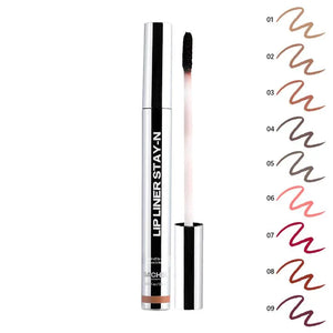 LIP LINER STAY-N - Peel-Off Lip Liner Stain - All Day & Night Lipliner - Dazzling Beauty Solution