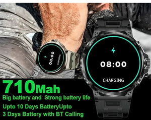 1.85-Inch Ultra HD Smartwatch with GPS, Bluetooth Call & Health Monitoring For Men - Dazzling Beauty Solution