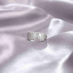 Niche Opening Adjustable Non-fading Cross Ring - Dazzling Beauty Solution