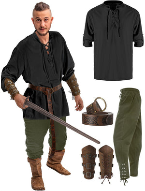 Halloween Men's Renaissance Costume - Dazzling Beauty Solution