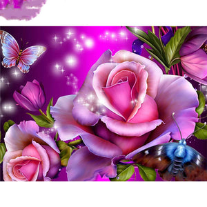 Mosaic Cross Stitch Needlework Wall Art - Dazzling Beauty Solution